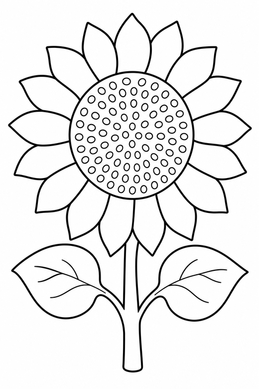 Flower Coloring Pages - free printable coloring pages