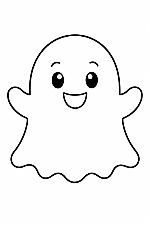Friendly floating ghost, color online